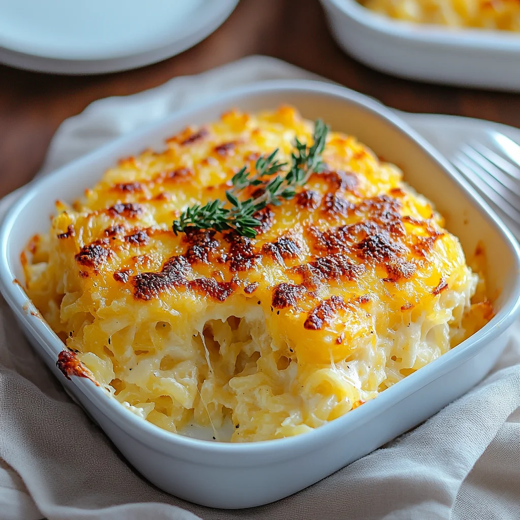 Healthy Spaghetti Squash Au Gratin