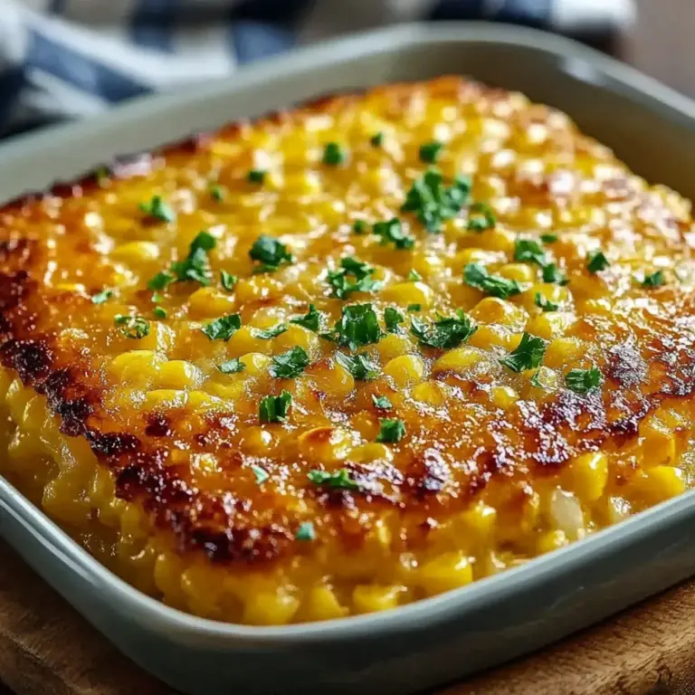 Honey-Glazed Corn Casserole