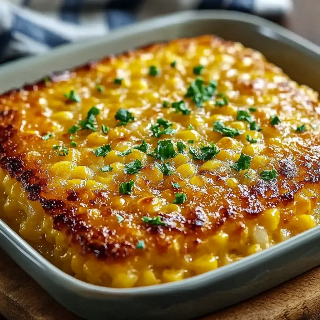 Honey-Glazed Corn Casserole