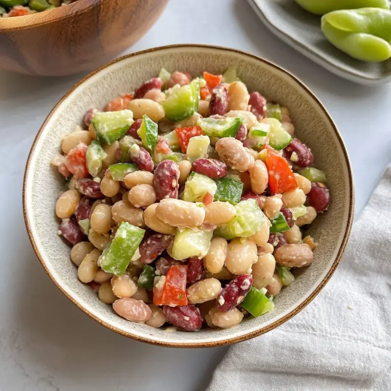 Italian Grinder Bean Salad