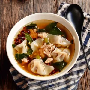 Lazy Wonton Soup