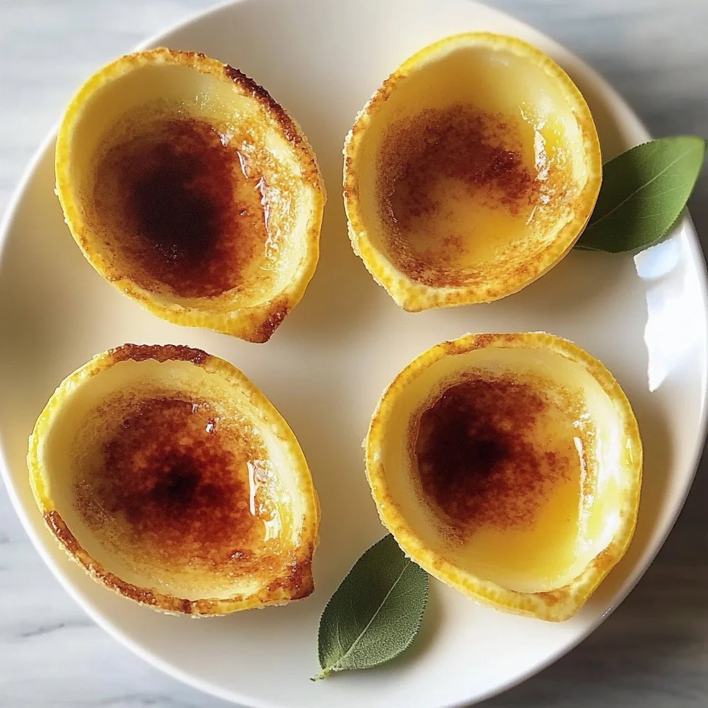Lemon Posset Brûlée
