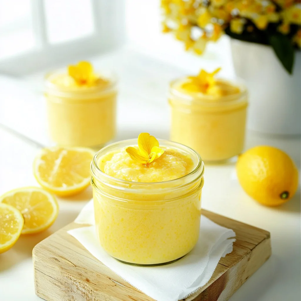 Mary Berry Lemon Pots