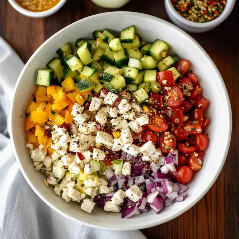 Mediterranean Chopped Salad