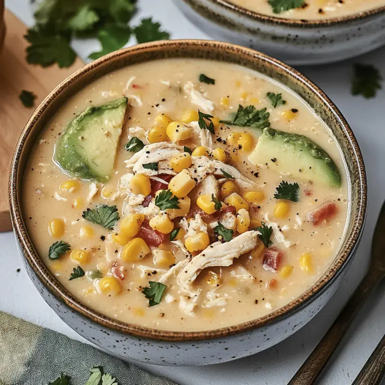 Mexican Street Corn White Chicken Chili Recipe
