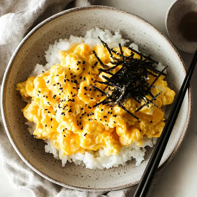 Miso Scrambled Eggs