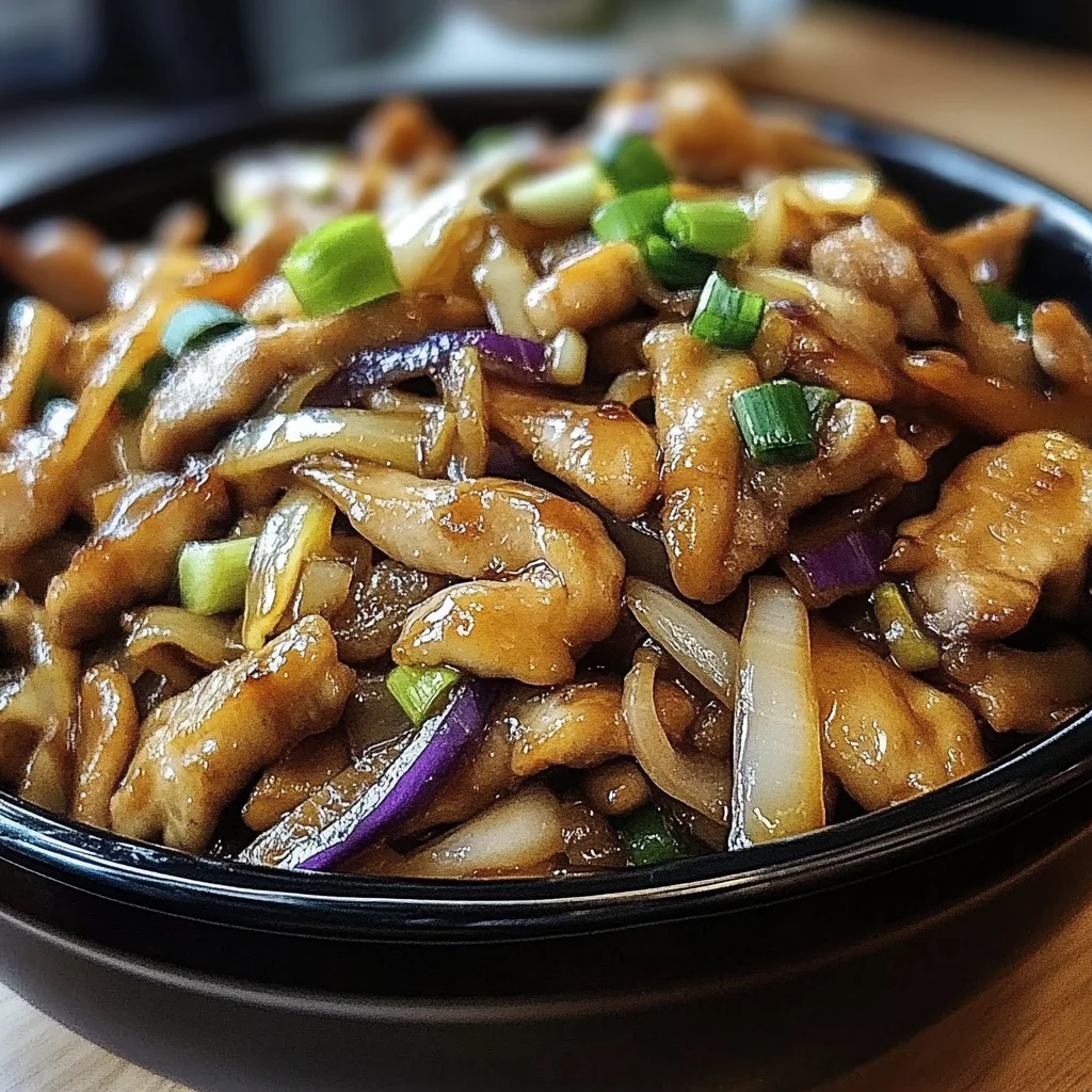 Moo Shu Chicken Recipe