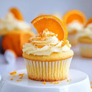Orange Cupcakes