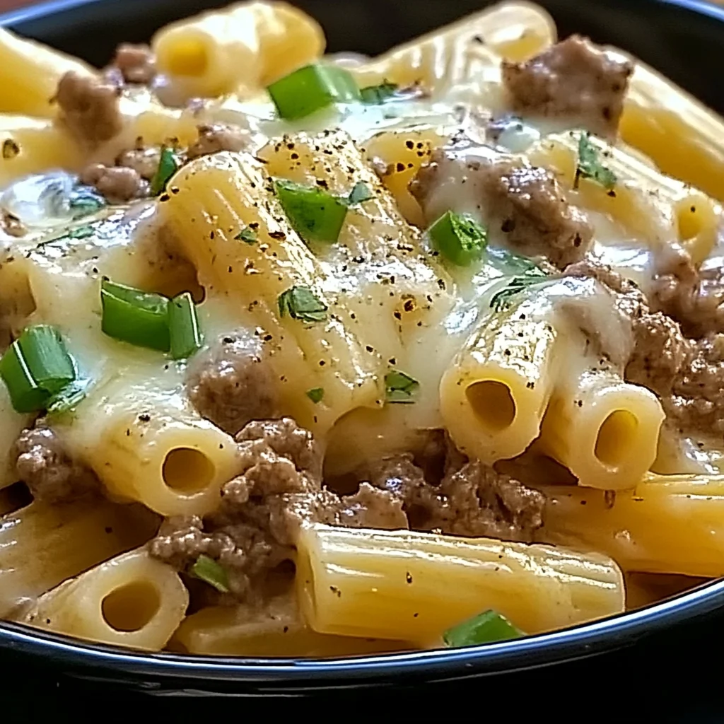 Philly Cheesesteak Pasta