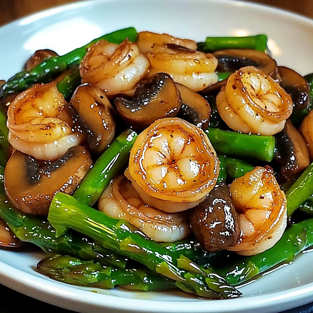 Shrimp and Asparagus Stir-Fry with Mushrooms: An Amazing Ultimate Recipe