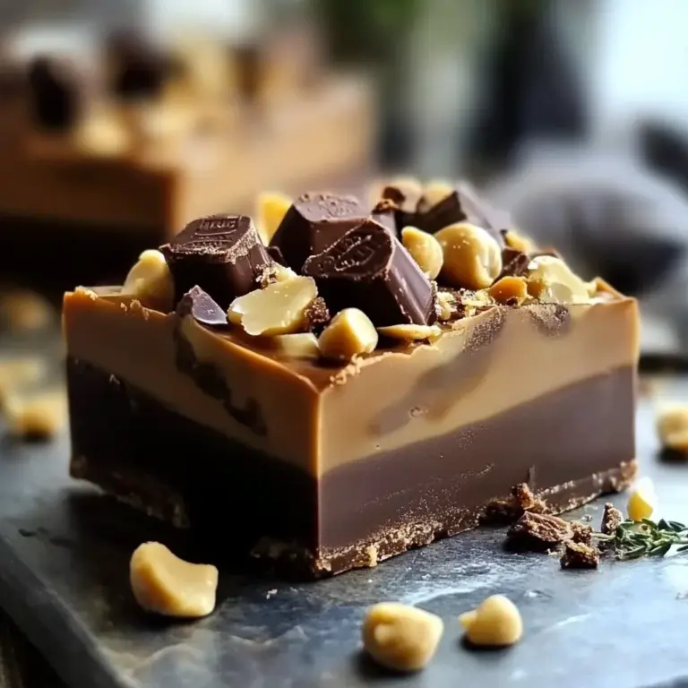 Snickers Fudge Recipe 🍫🥜