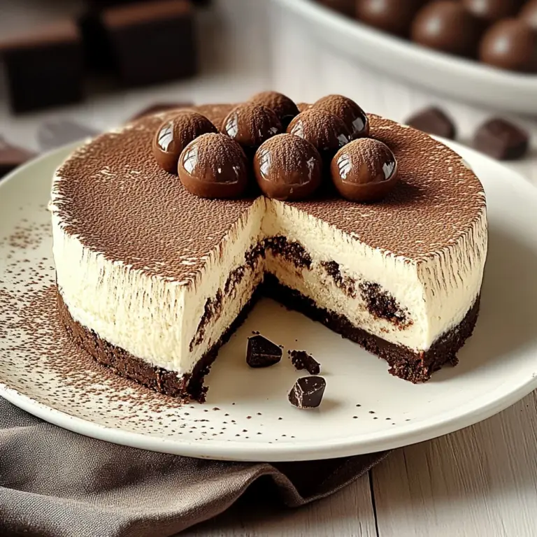 Tiramisu Cheesecake Delight