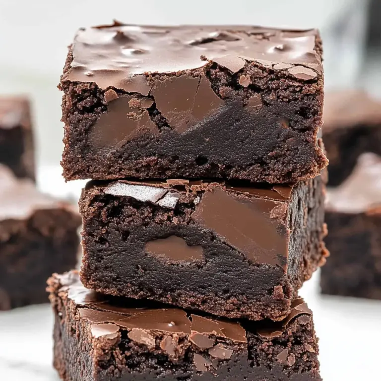 Triple Chocolate Brownies