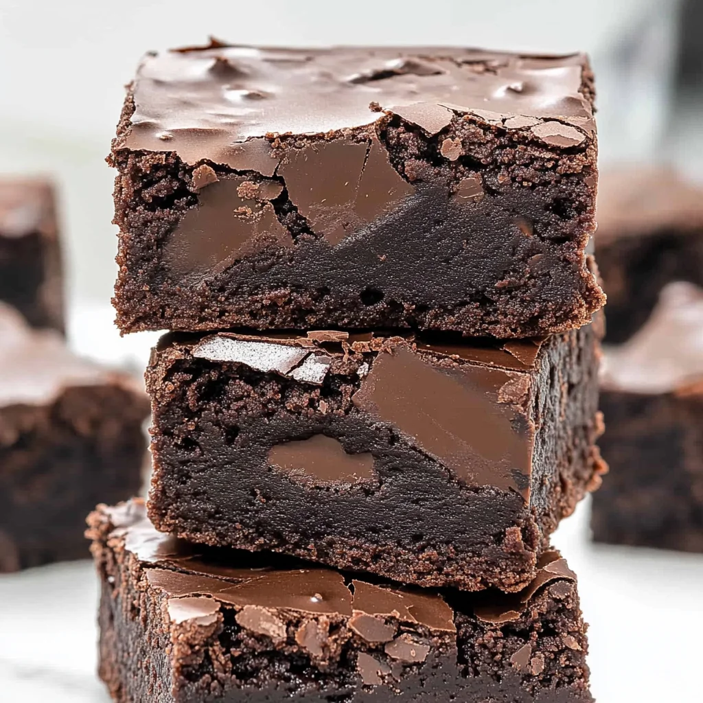 Triple Chocolate Brownies