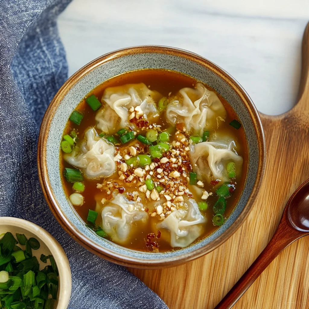 20 Minute Wonton Soup