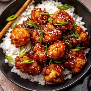 Air-Fried Korean Chili Cauliflower (Gochujang)