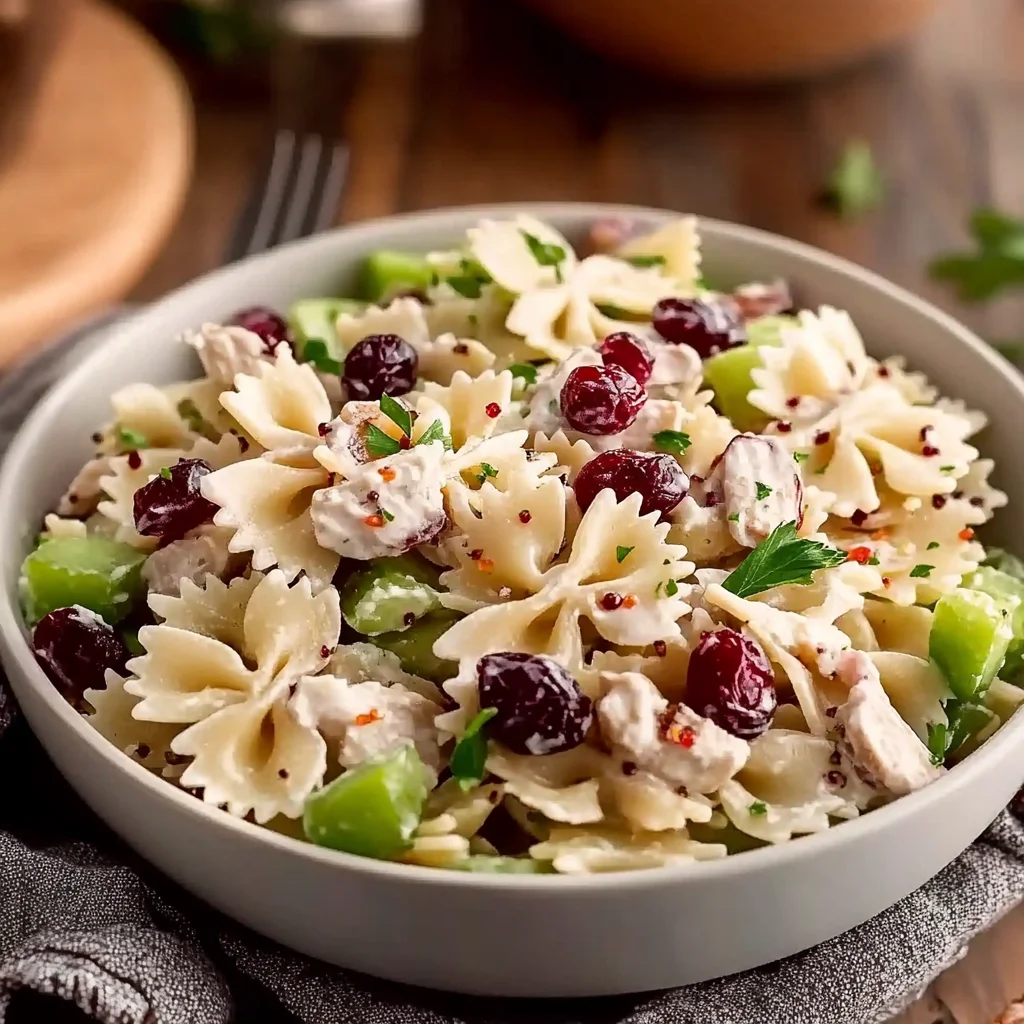 Bow-Tie Cranberry Pasta Salad