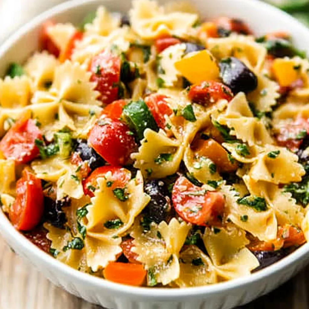 Bow Tie Pasta Salad Recipe