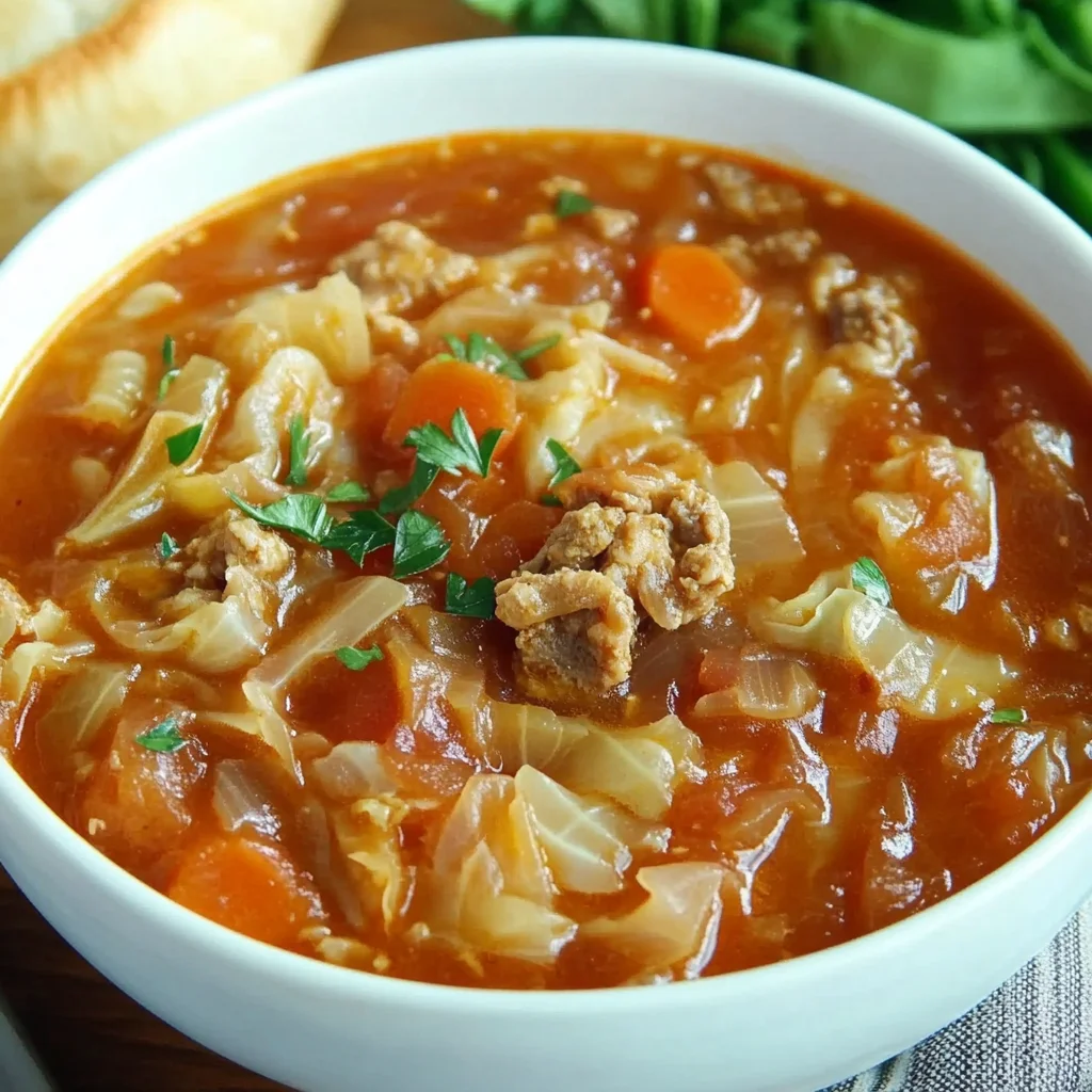 Cabbage Roll Soup