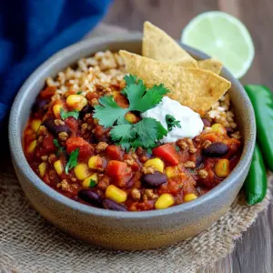 Chili sin Carne, ganz einfaches Rezept
