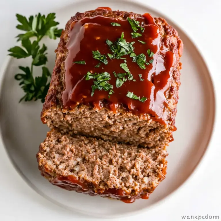 Classic Meatloaf Recipe