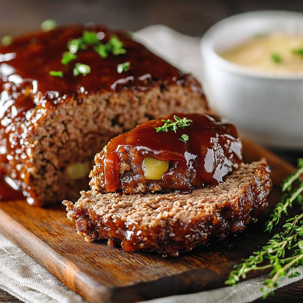 Classic Meatloaf with Tangy Glaze Recipe