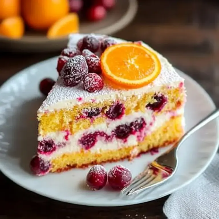 Cranberry Orange Cake