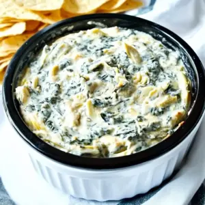 Crock Pot Spinach Artichoke Dip