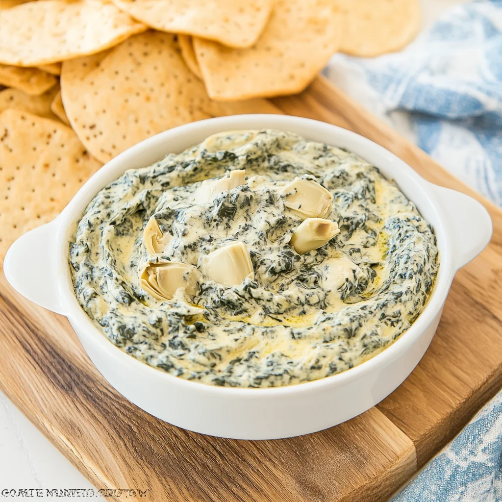 Crockpot Spinach Artichoke Dip