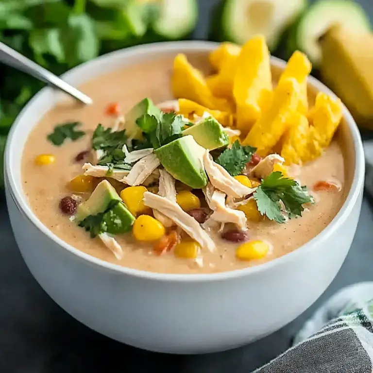 Crockpot White Chicken Chili – Easy, Creamy & Hearty