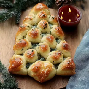 Easy Recipes Cheesy Christmas Tree Bread