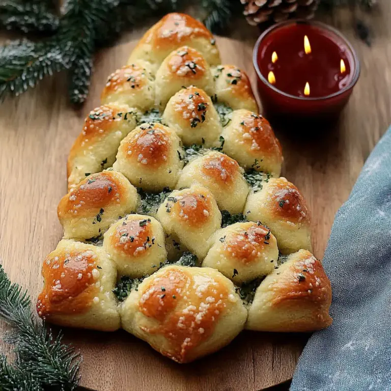 Easy Recipes Cheesy Christmas Tree Bread
