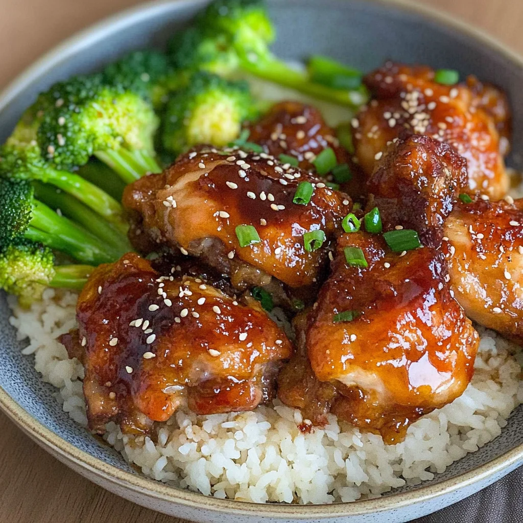 Easy Soy Garlic Chicken Thighs