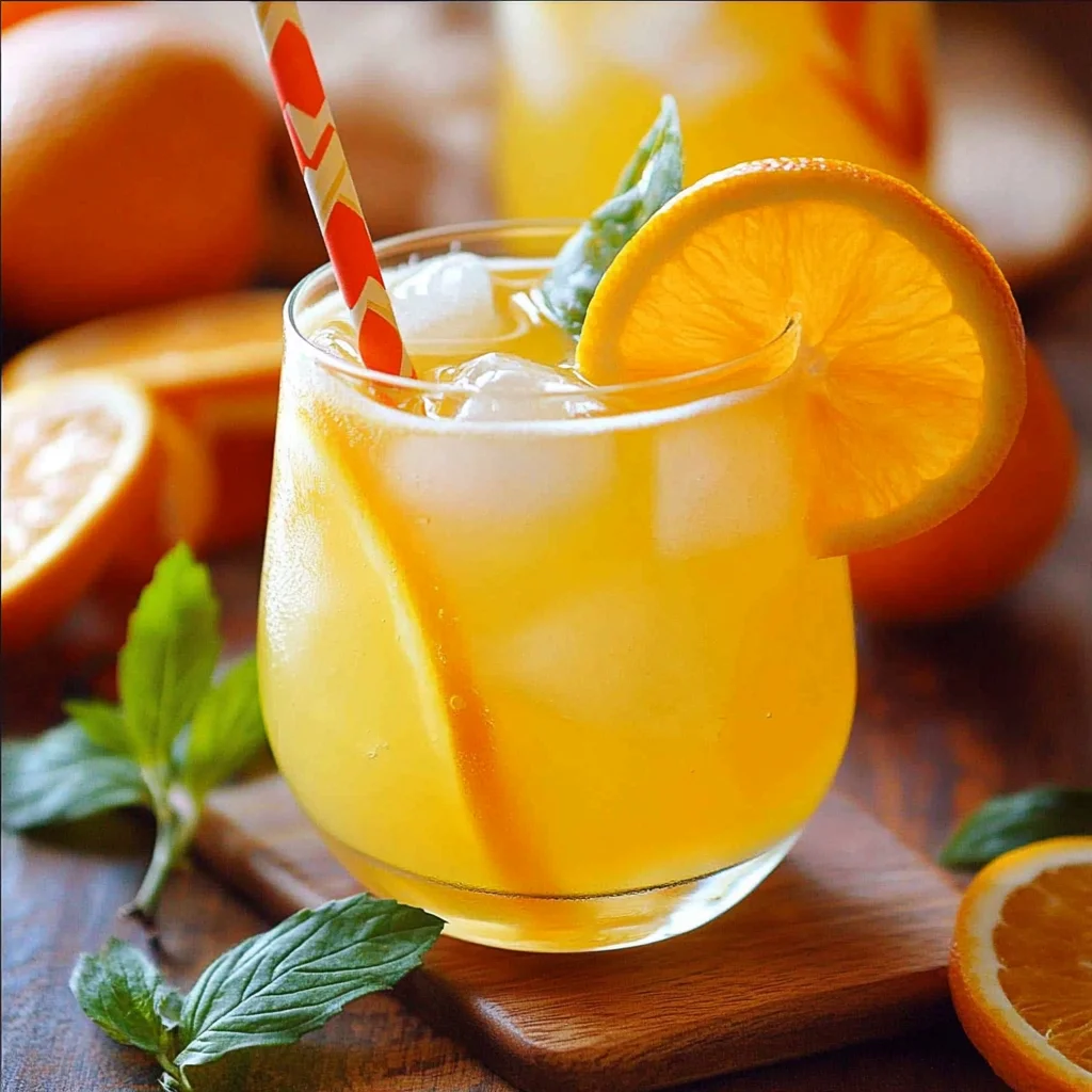 Fresh Orange Lemonade (Orangeade) Recipe