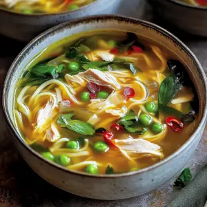 Ginger Garlic Chicken Noodle Soup: An Incredible Ultimate Recipe for Comfort