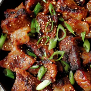 Healthy Korean beef Belly Skillet