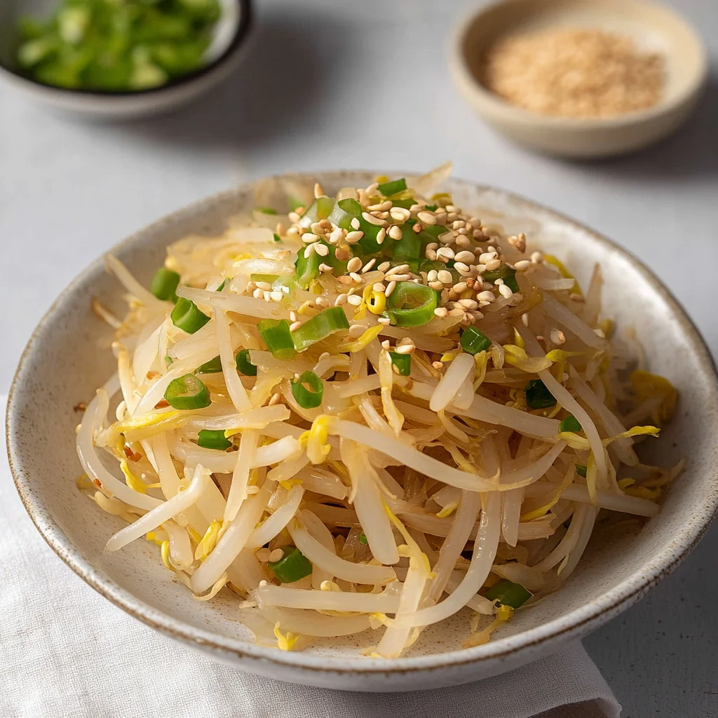 Korean Bean Sprout Salad (Kongnamul Muchim)