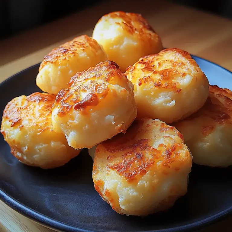 Leftover Mashed Potato Cheese Puffs