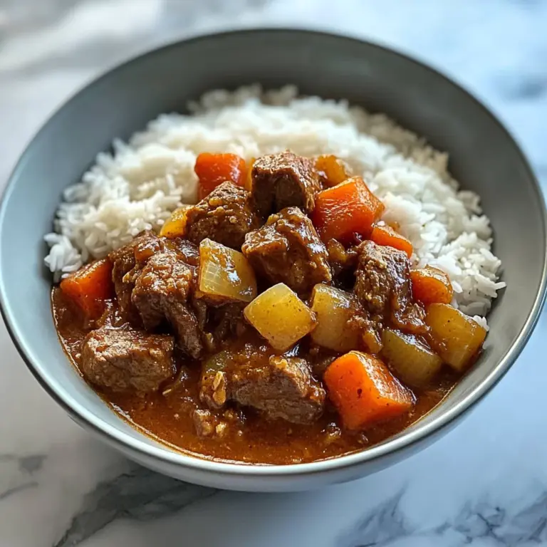 Savory Japanese beef Curry