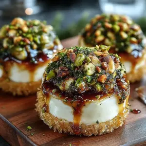 Savory Pistachio-Crusted Brie Bites: A Gourmet Delight