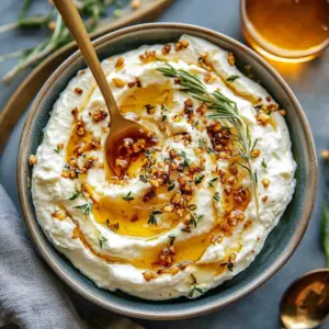 Spicy Ricotta Dip with Hot Honey