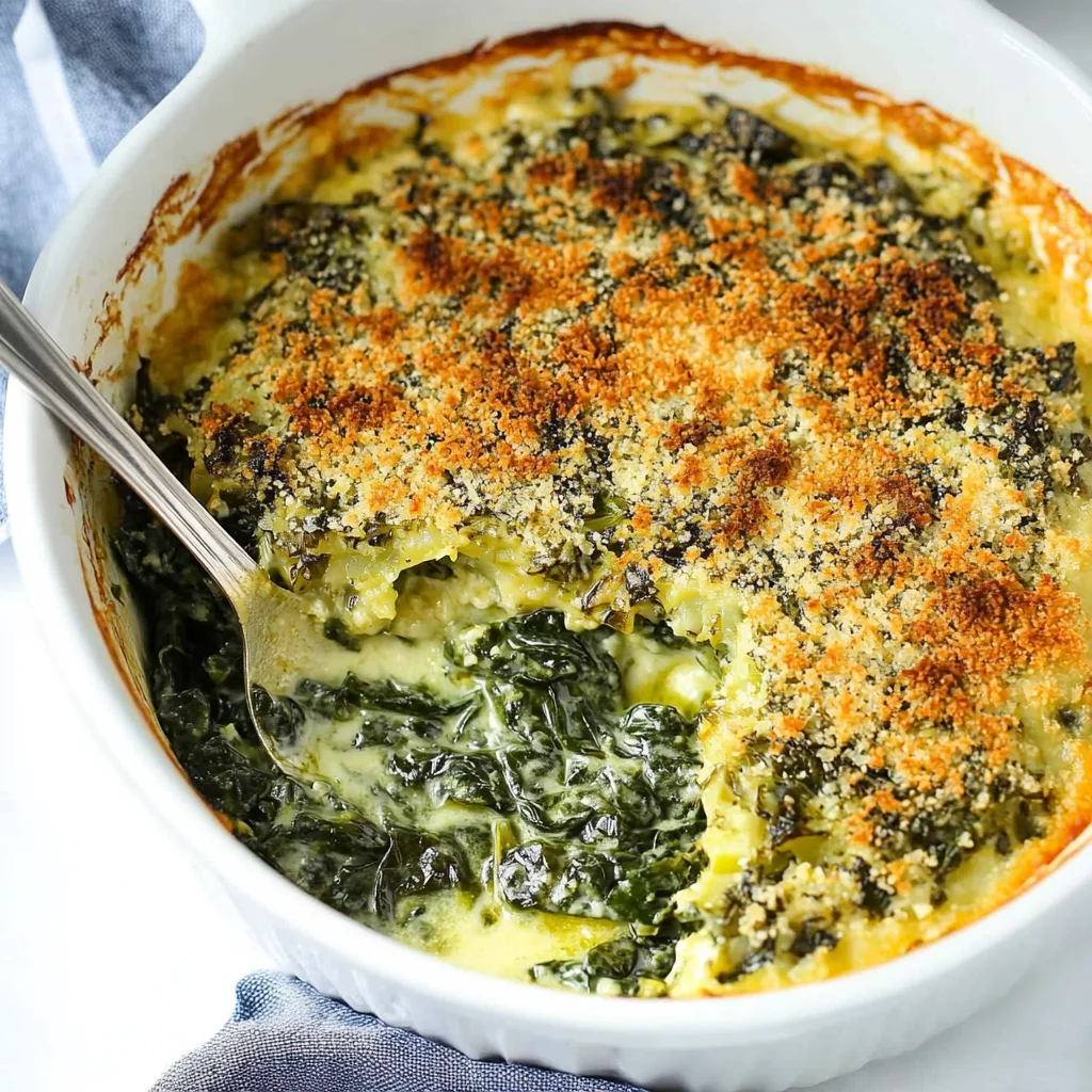Spinach Rockefeller Casserole