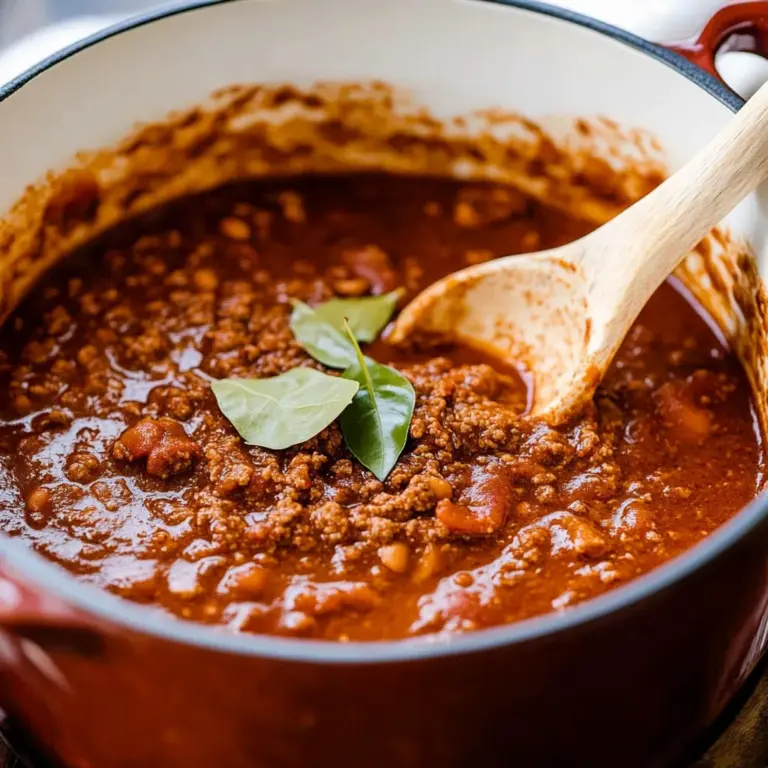 Texas No Beans Chili