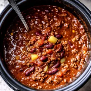 The BEST Easy Slow Cooker Chilli Con Carne