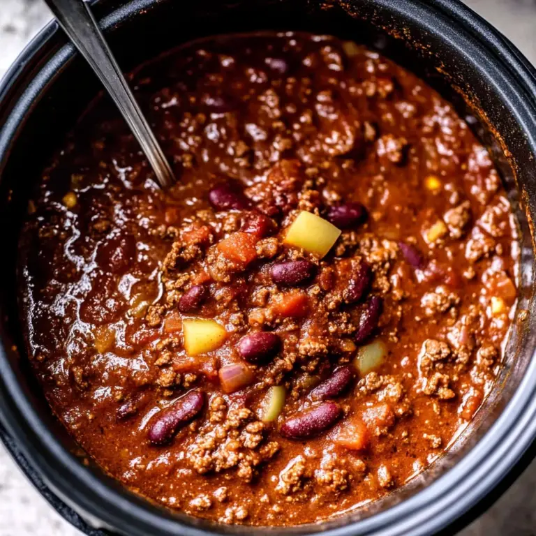 The BEST Easy Slow Cooker Chilli Con Carne