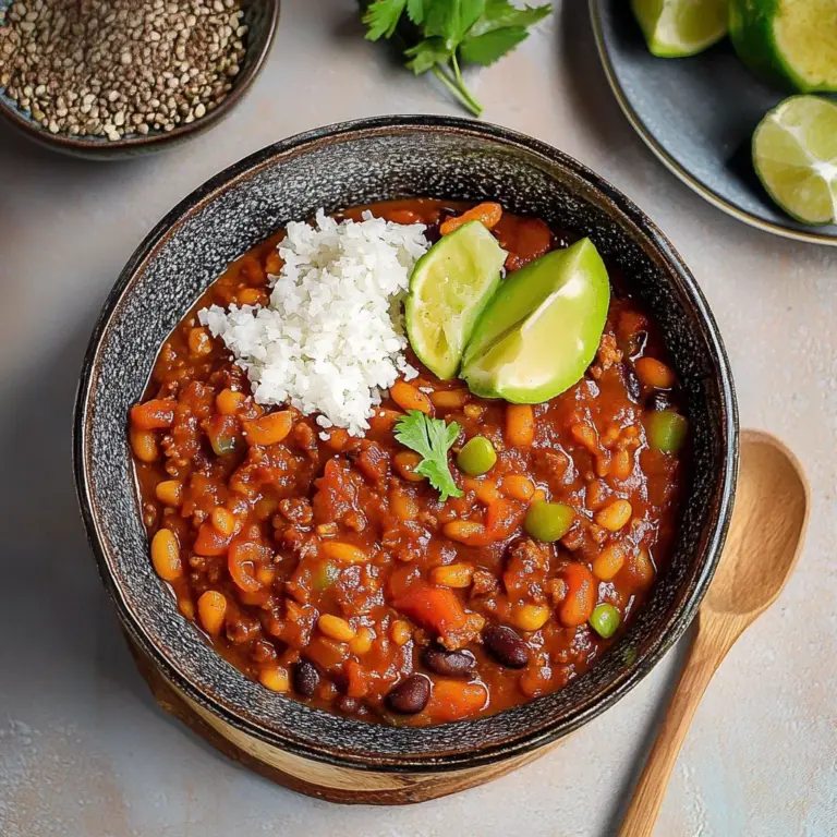 Vegan Chili Recipe