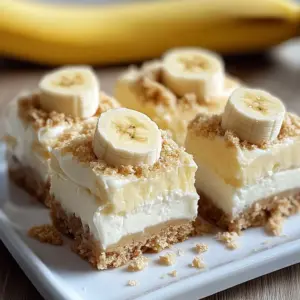 Banana Pudding Cheesecake Squares