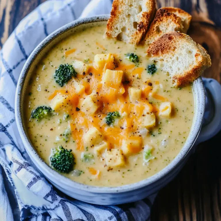 Broccoli Cheddar Soup