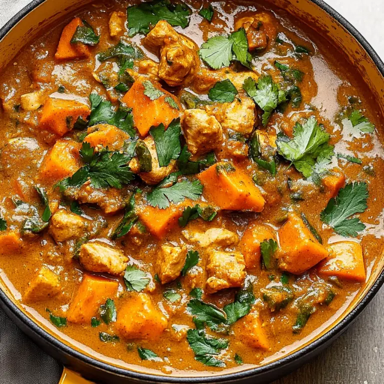 Chicken Sweet Potato Curry
