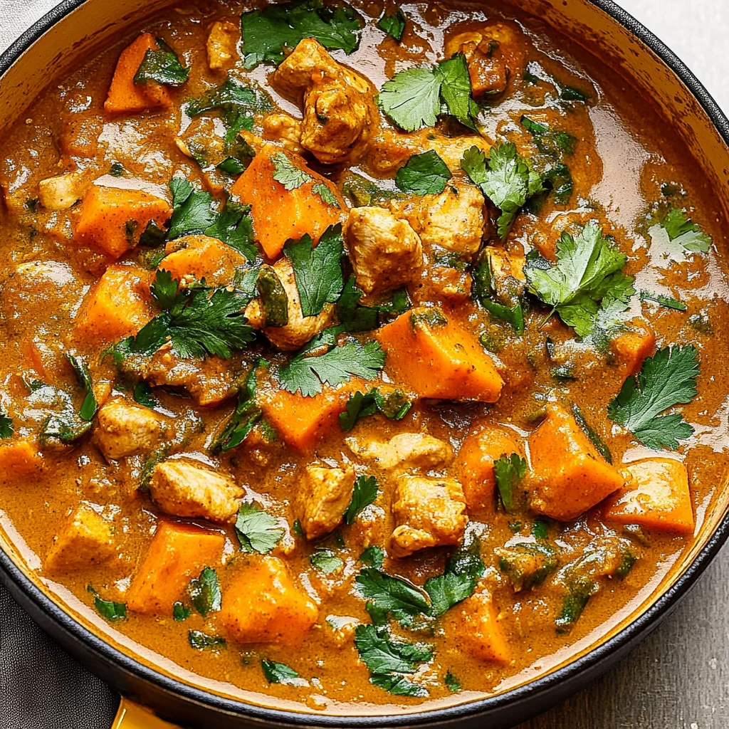 Chicken Sweet Potato Curry